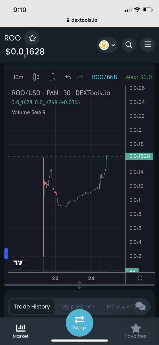 Deane_Hager's tweet photo. ATH just broken on the LuckyRoo/BNB. LuckyRoo to the moon 💥🚀🌙 https://t.co/QGm26tW9xr