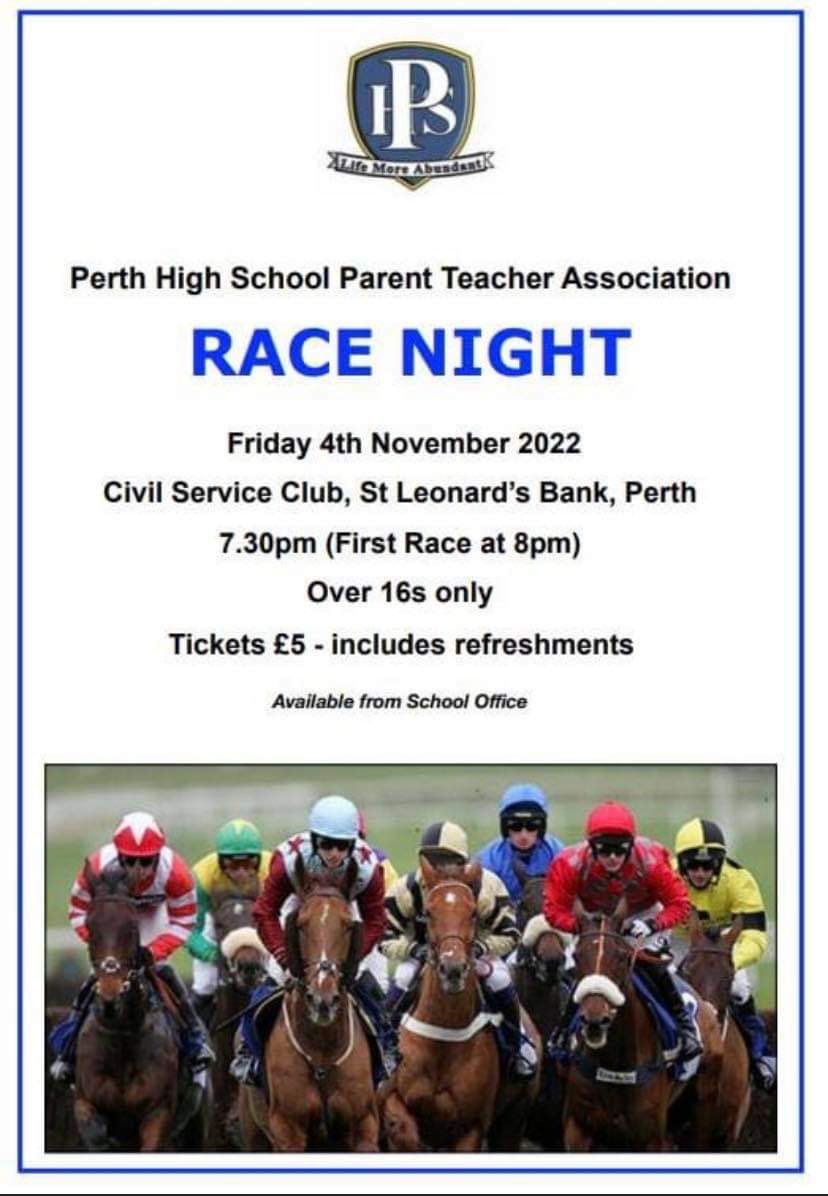 Join us for a great night to raise funds for extra - curricular activities. Tickets are available from the school office. Donations of raffle prizes are welcome!!