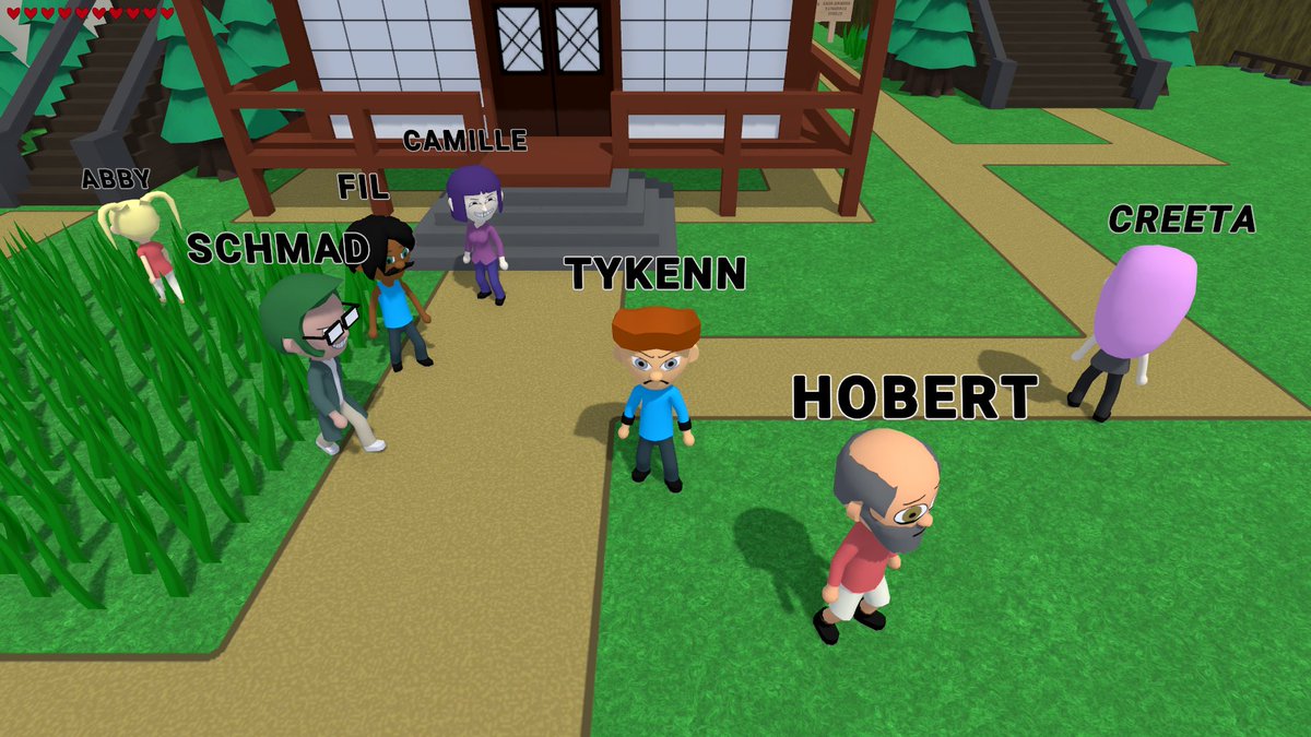 KenningtonGames's tweet photo. Character designer now working in-game. I still need to make lots more options (especially for clothes and hair), but there's enough now for a decent variety of NPCs. #IndieGameDev #gamedev https://t.co/Ky3cw6TGLv