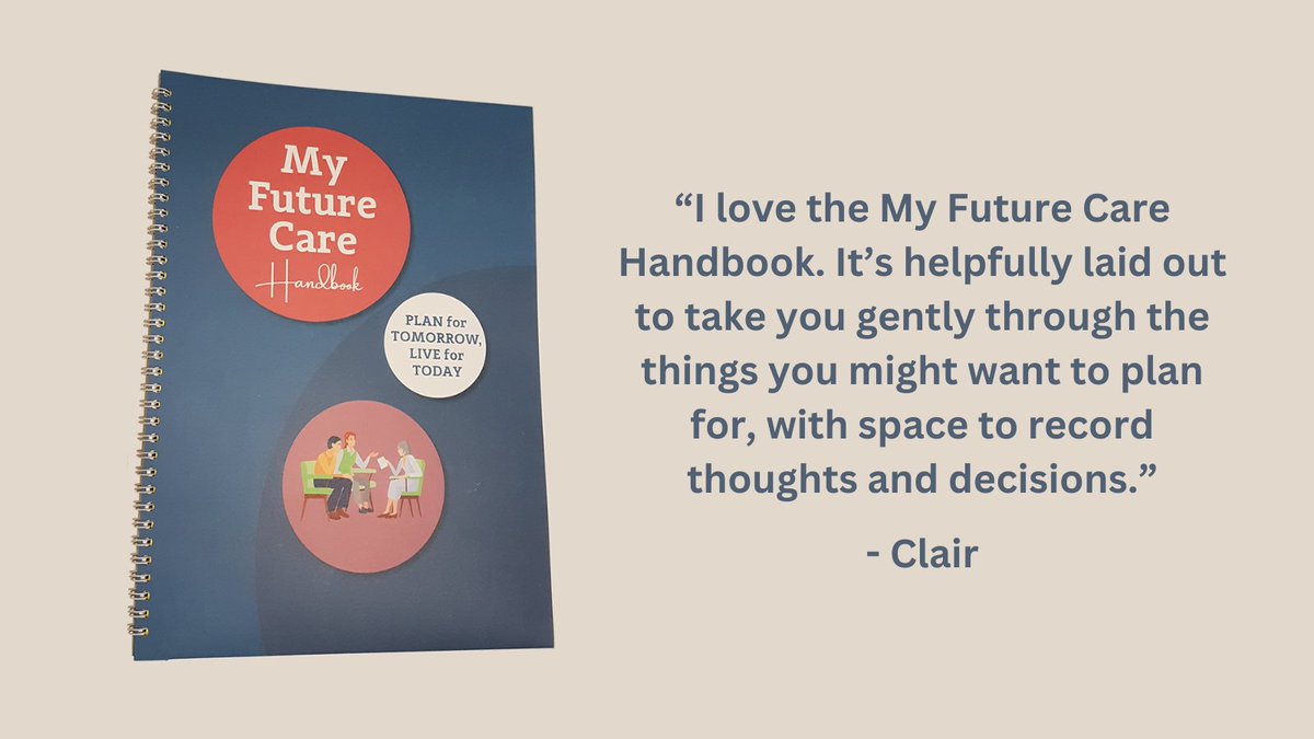 The interactive My Future Care Handbook guides you step by step through the complexities of planning for later life. You'll find that recording and sharing your wishes brings peace of mind - for yourself and your loved ones. Get your copy now ➡️ bit.ly/MyFutureCare