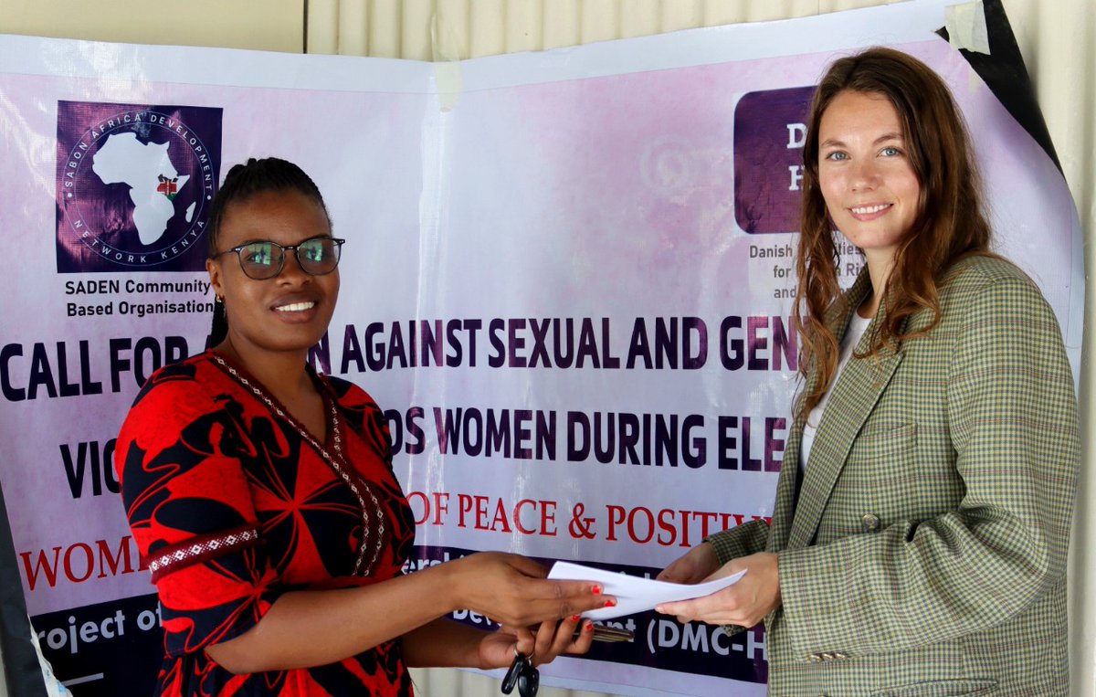YALIAlumniKe's tweet photo. #ALUMNIoftheWEEK This week, we focus on alumni impacting local communities in campaigning to STOP #Sexual &amp; #GenderBasedViolence 
Founders of @SadenKE
@marishmamariam &amp; @Lizzy_nduku are also working to improve #TeenageMothers livelihoods in the informal settlements of Nairobi. https://t.co/QkG5pWUUuL