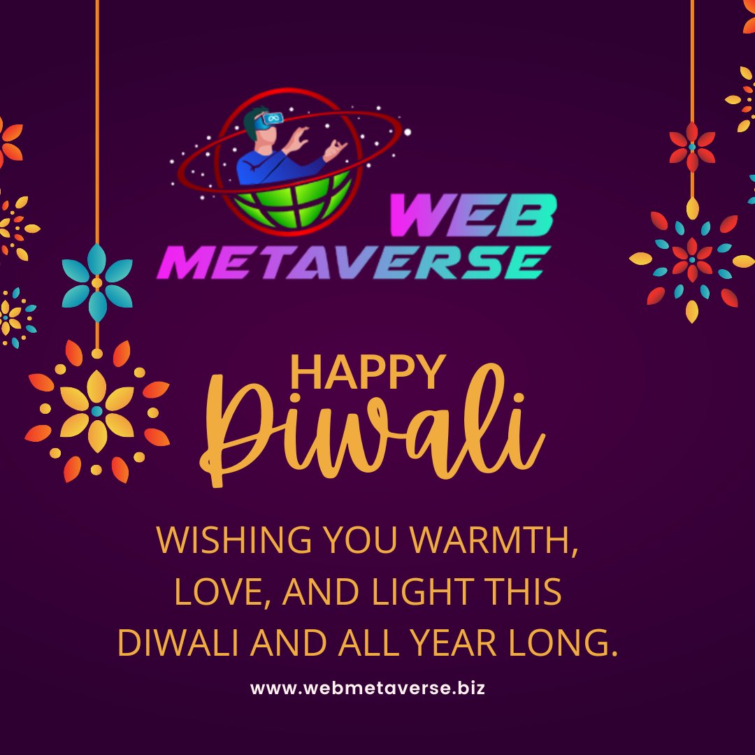 Web_metaverse1's tweet photo. Happy Diwali great Indian festival To all Indian Family of Web metaverse https://t.co/8n6gQUVu8D