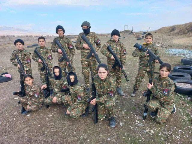 Armenians think they are doing a “noble” thing by training kids to use arms agnst #Azerbaijan. They are destroying their lives, regardless if they end up fighting or not. None of your insurgents and terrorists ended up in a good place. Now, which place you sending your kids?