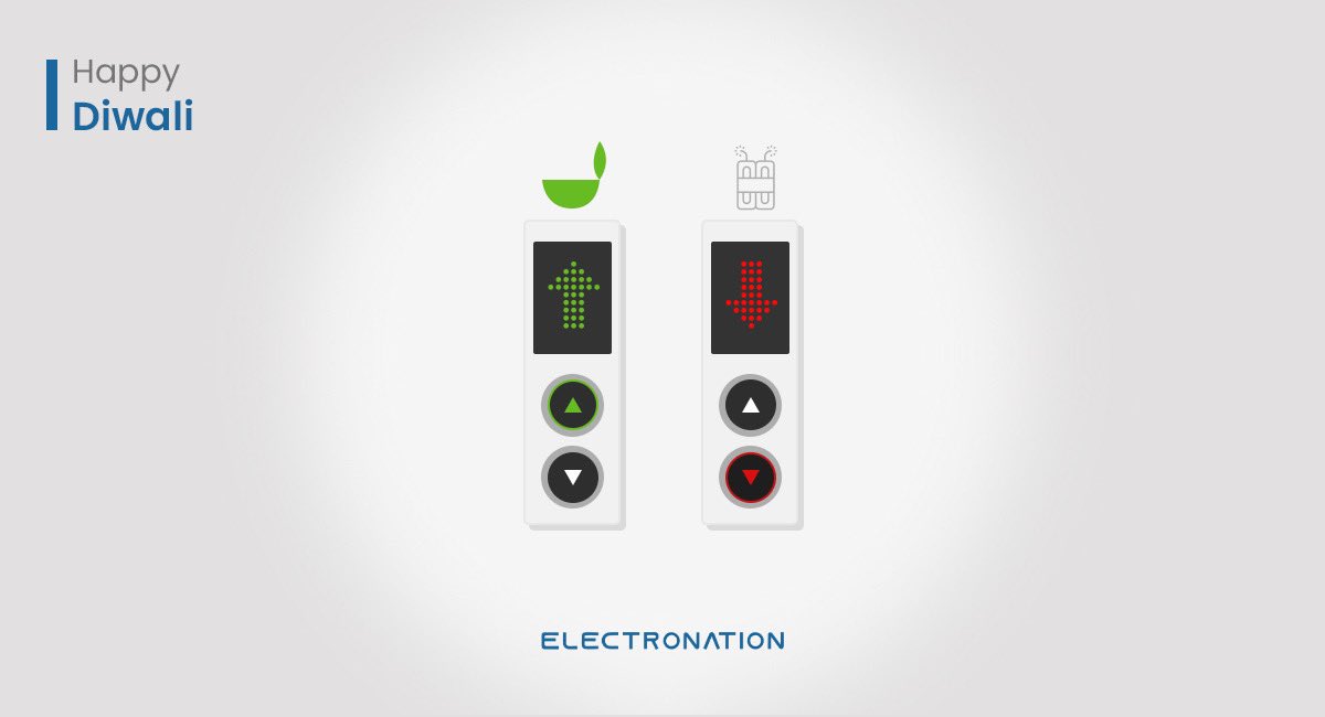 __ElectroNation's tweet photo. Electronation family wishes you and your family a Happy &amp; eco-friendly Diwali!🪔

On this auspicious occasion of Diwali let’s minimus the nosie and maximise the joy of happiness.

#diwali #HappyDiwali #Elevator #electronation https://t.co/wf5VguMr7D
