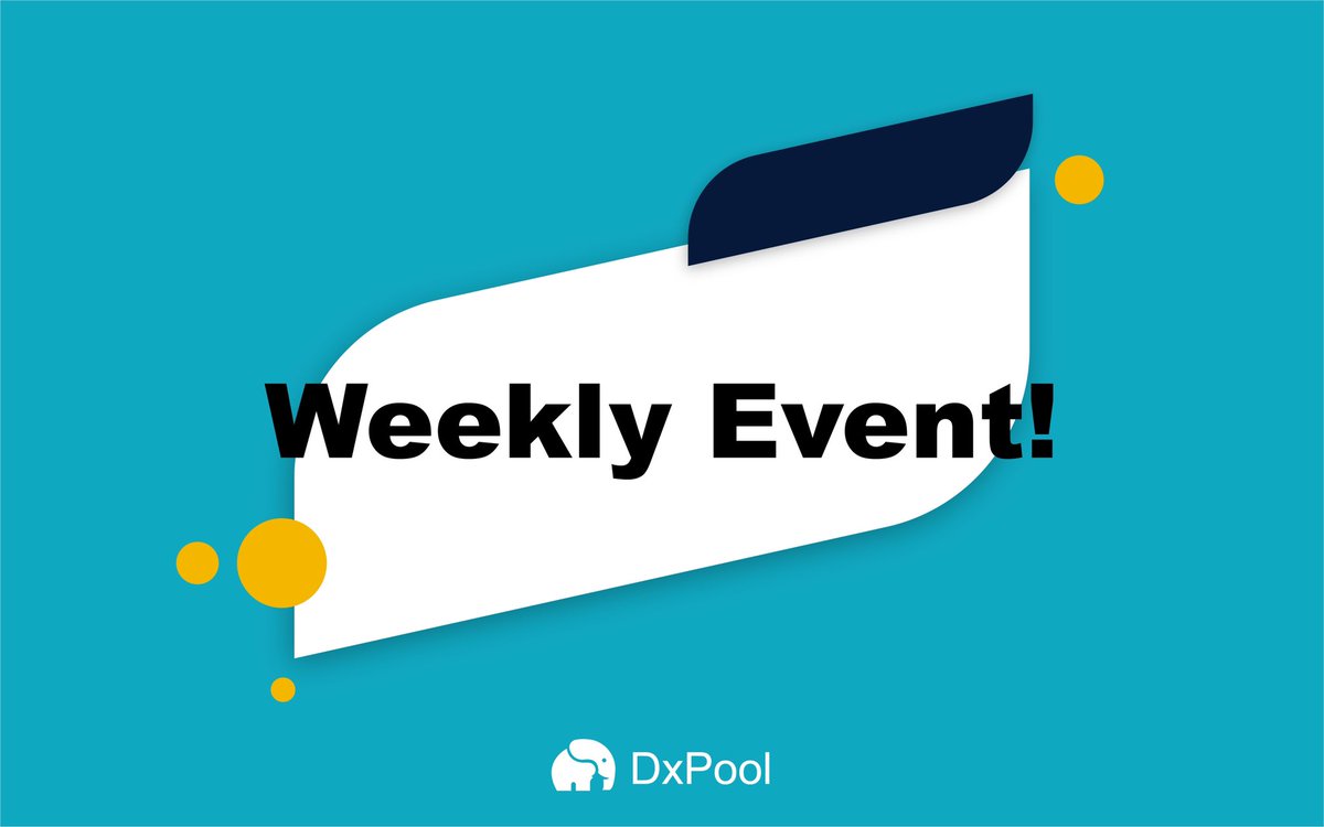 dxpoolofficial's tweet photo. This Monday DxPool will send out 1️⃣ 0% commission fee coupon for any pool of your choice  and 🔟 0% commission fee coupons of CKB pool for 7️⃣ days. #CKB #NervosNetwork  #Crypto #cryptocurrency 
Simply follow our Twitter and retweet to participate. https://t.co/AOJiLIU9eF