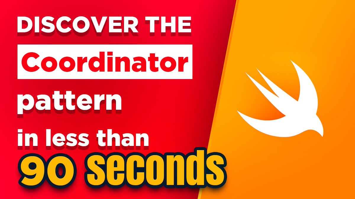 v_pradeilles's tweet photo. You’ve heard of the Coordinator pattern, but you’re not entirely sure how it works? 🤨

Don’t worry! I’ve got you covered! 😌

In just a few tweets we’ll go over everything you need to know to understand how this pattern works! 🧵 https://t.co/ejtO4e9YSk