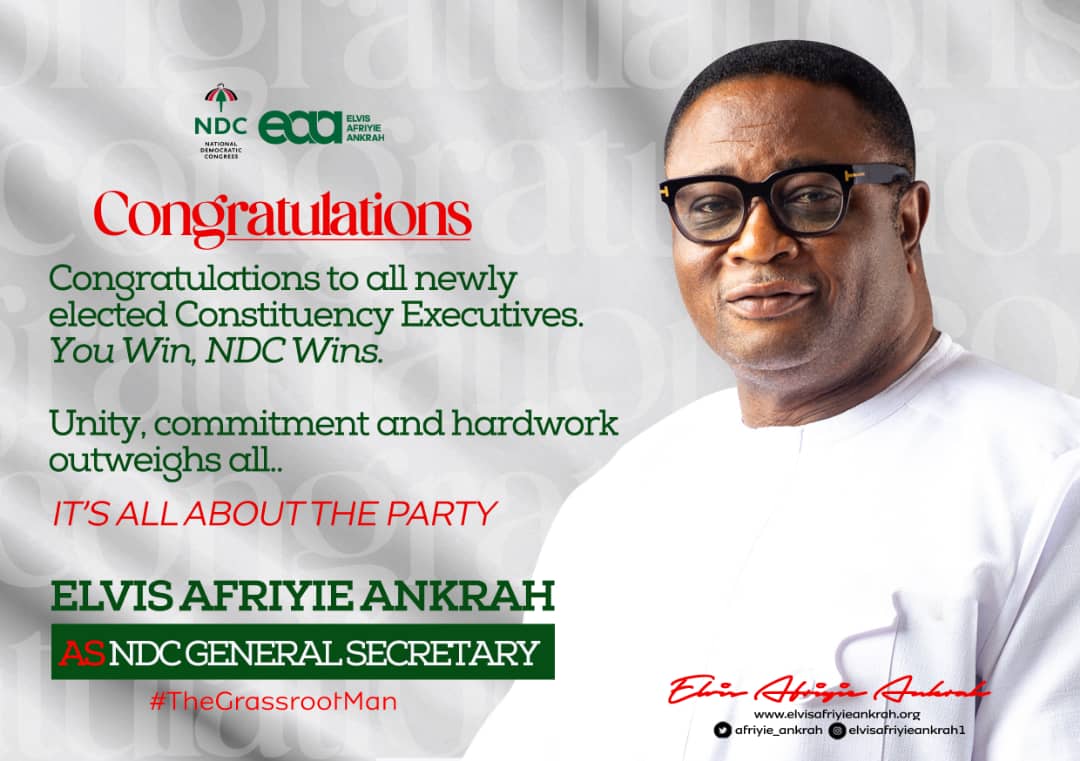 ndcagenda's tweet photo. Congratulations to all our gallant Constituency Executives.
#EAA4GS #TheGrassrootMan https://t.co/h1isBLQenw