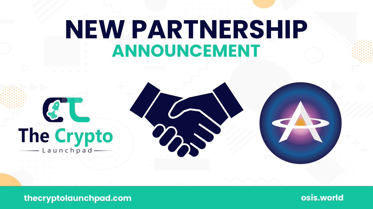 TheCryptoLaunch's tweet image. 🎇Partnership Giveaway with @osis_world🎇

 🎉We are giving 25 USDT to 20 lucky winners who:

❤️ Like this post
🔄 Retweet this post
🫂 Tag 3 friends in the comment
✅ Follow 
@osis_world  
 &amp;amp; 
@TheCryptoLaunch

#Airdrop #giveaway #osis #Crypto