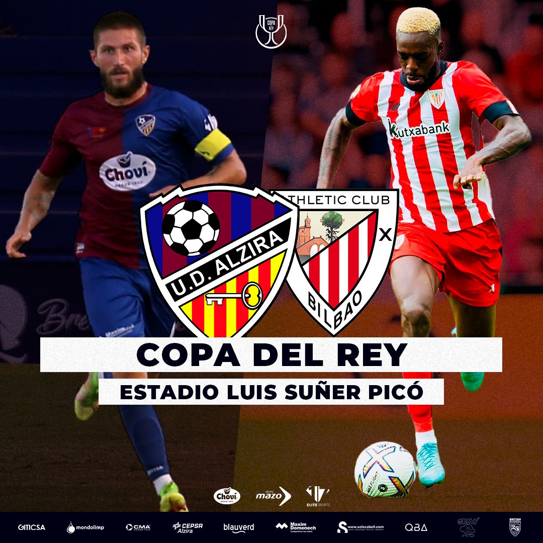 🙌 𝑳𝑶 𝑻𝑬𝑵𝑬𝑴𝑶𝑺!

⚽️ El <a href="/AthleticClub/">Athletic Club</a> será nuestro rival en la Copa del Rey.

👑 'El rey de copas' visitará el Suñer en el año del Centenario.

#UnoDeLosNuestros