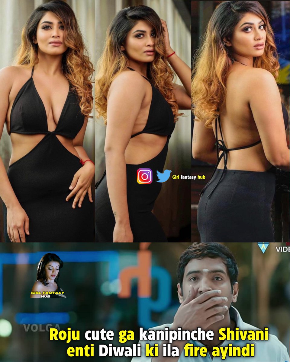 girlfantasyhub's tweet photo. Deepavali ki ila fire tho adukunte untadi vere level 
#shivaninarayananhot #shivaninarayan https://t.co/p6sjC4O01h