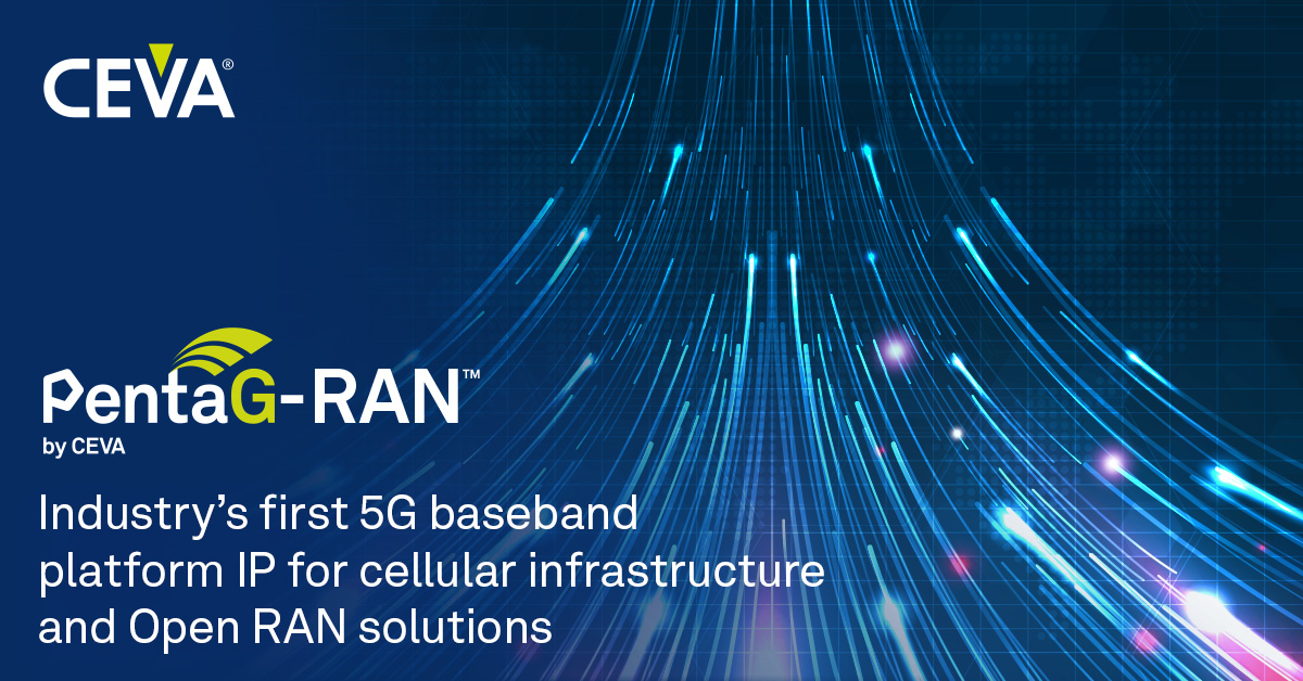 CEVA_IP's tweet photo. #PentaG-RAN is the first IP platform that gives players the opportunity to differentiate with #ASIC implementations supporting Massive #MIMO through DU and RU configurations. Are you an innovator who need a turnkey 5G ASIC option? This blog is for you! 🔝 https://t.co/RWgrFi9b9Y https://t.co/nY5ztTdJUR
