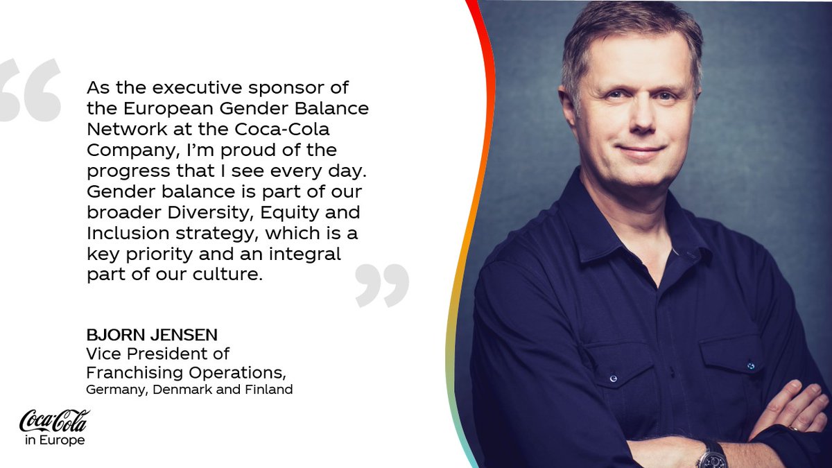 CocaCola_EU's tweet photo. Last week, Bjorn Jensen, Vice President of Franchising Operations 🇩🇪🇩🇰🇫🇮joined the CEO roundtable at the #LeadNetwork22 to discuss how to advance equality for women and accelerate change towards a more diverse and inclusive workplace.

#DoingNotTrying  
#LeadThroughInclusion https://t.co/ZEFQrfn9oM