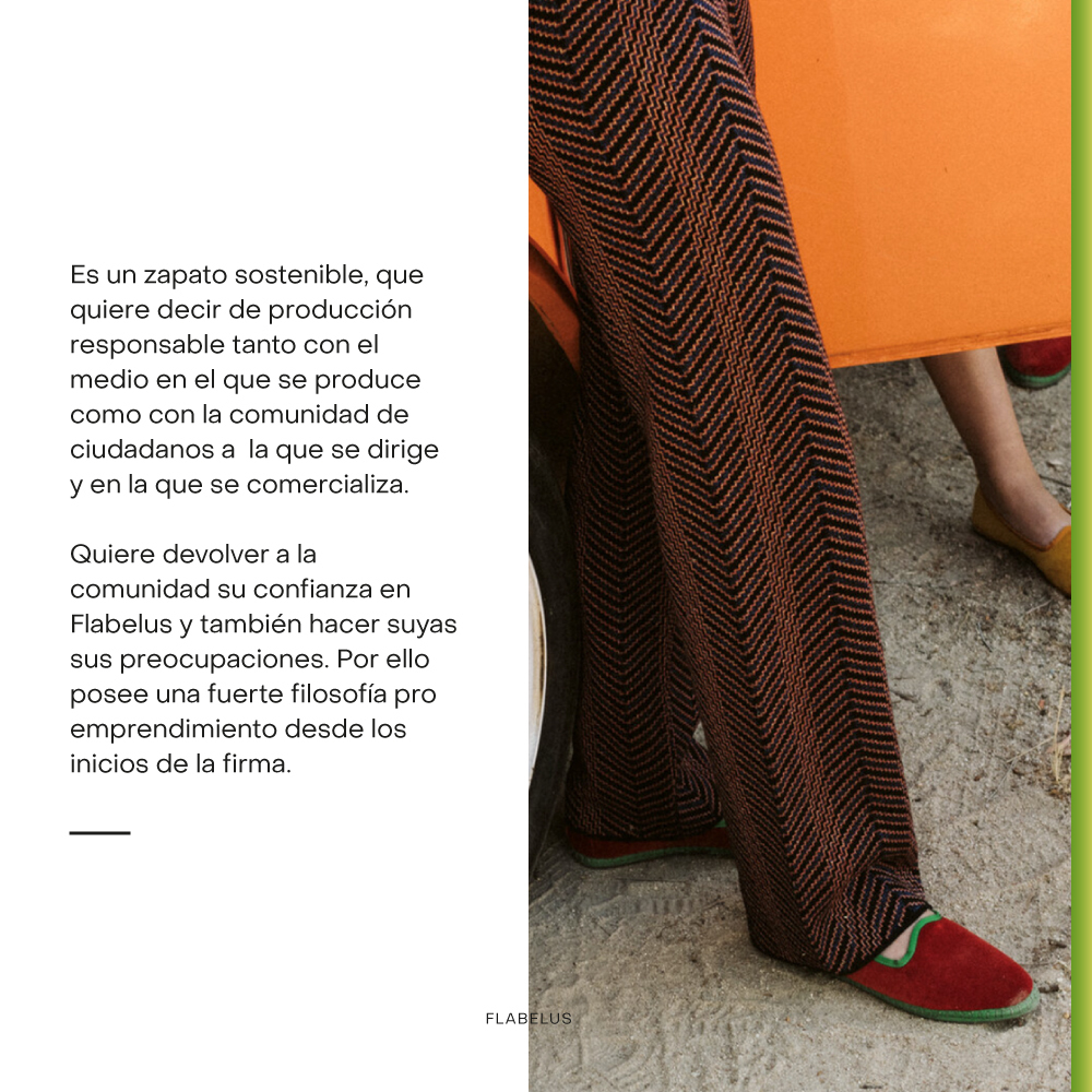 OMESoficial's tweet photo. La marca remodela diseños atemporales utilizando la técnica española propia en el cosido de alpargata, para adaptar sus zapatos a las necesidades de una comunidad que busca diseños vanguardistas en un calzado resistente y de producción responsable.

#OMES #ModaSostenible #moda https://t.co/w78UigdDDd