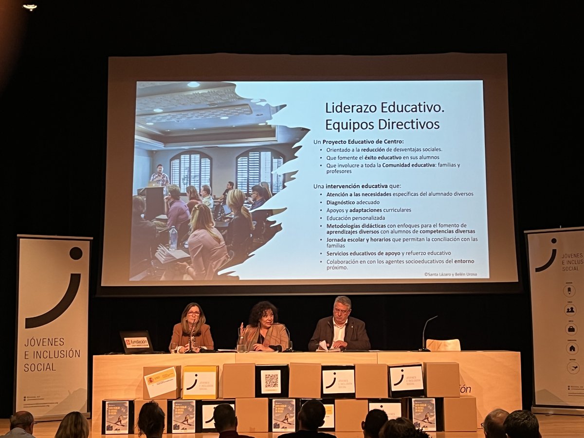 Los días 20 y 21 de octubre se celebraron las jornadas Think Tank "Éxito escolar en la juventud vulnerable", organizadas por la Asociación Jóvenes e Inclusión Social, financiado por el Ministerio de Derechos Sociales y Agenda 2030 de la Secretaría de Estado de Derechos Sociales.