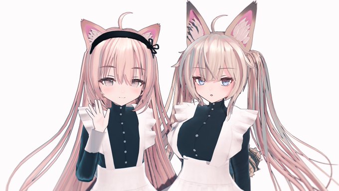 #COM3D2
ちびねこさんとちびいぬ 