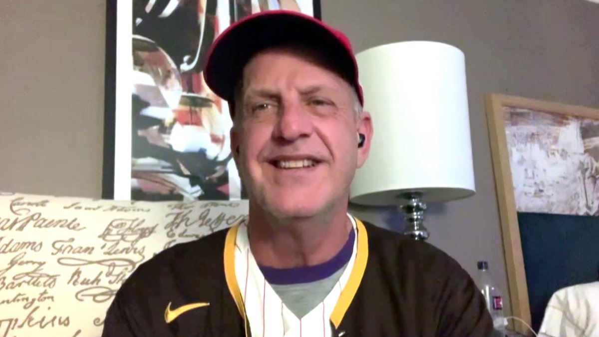 Know who got to celebrate no matter what?  This guy right here, Mr. A.J. Nola!  Looks like he has 2 winners, no matter what.  Congrats on raising 2 fine sons, you have much to be proud of.  #Phillies #Padres