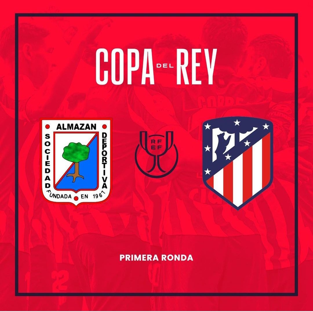 SDAlmazanoficia's tweet photo. Y nos toca el gordooooooo de navidaaad por adelantado!!!!! recibiremos al @Atleti 
 💙🤍Vamos SD💙🤍 @rfef https://t.co/9PU54Qxzyy