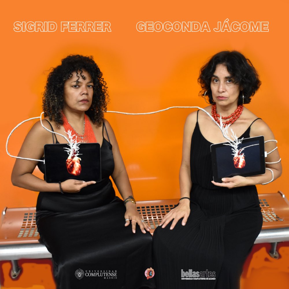 Este miércoles 26 de octubre presentamos la última actividad del ciclo Warmi Rumi artistas frente al racismo en España con la performance de <a href="/yokojacome/">Geoconda Jacome</a>  y la presentación de la obra de Sigrid Ferrer.
🏡Sala la trasera la <a href="/bbaaculturaUCM/">bellasartesUCM</a> @
🕒12:00