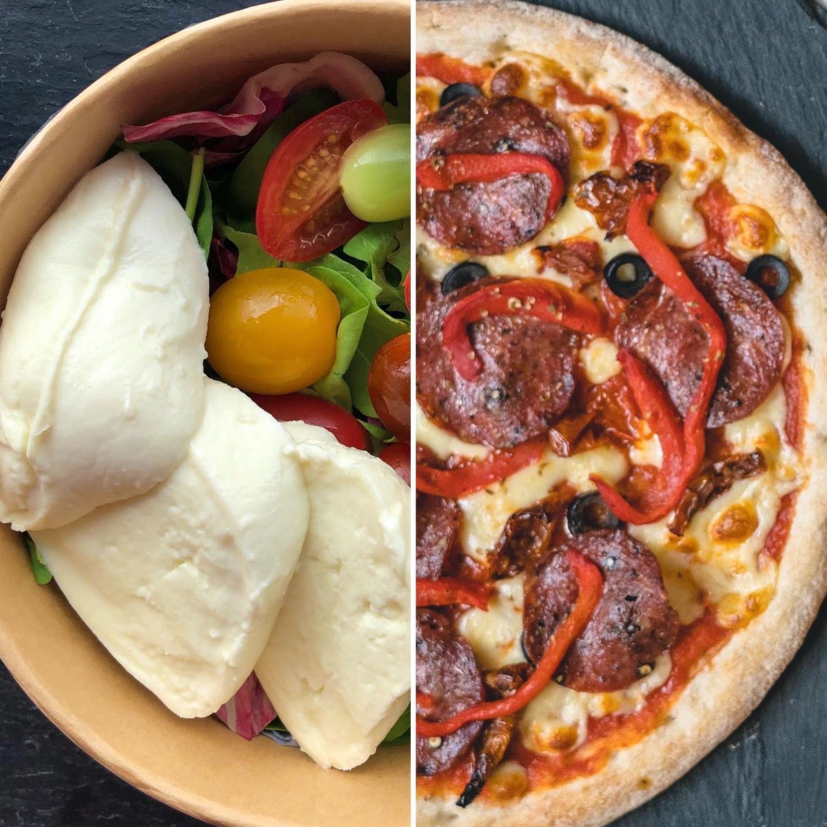 Birtellis's tweet photo. As easy as 1️⃣ 2️⃣ 3️⃣

1️⃣🥗🍕 1 Salad &amp; 1 Pizza £15.99

2️⃣🥗🥗🍕 2 Salads &amp; 1 Pizza £20.99

3️⃣🥗🥗🍕🍕 2 Salads &amp; 2 Pizzas £26.99

Available on Monday &amp; Tuesday from store for delivery or collection.

#mondaymotivation #salad #pizza #eatwell #goodfood #honestfood #naturalfood https://t.co/4x3nxy0gzg