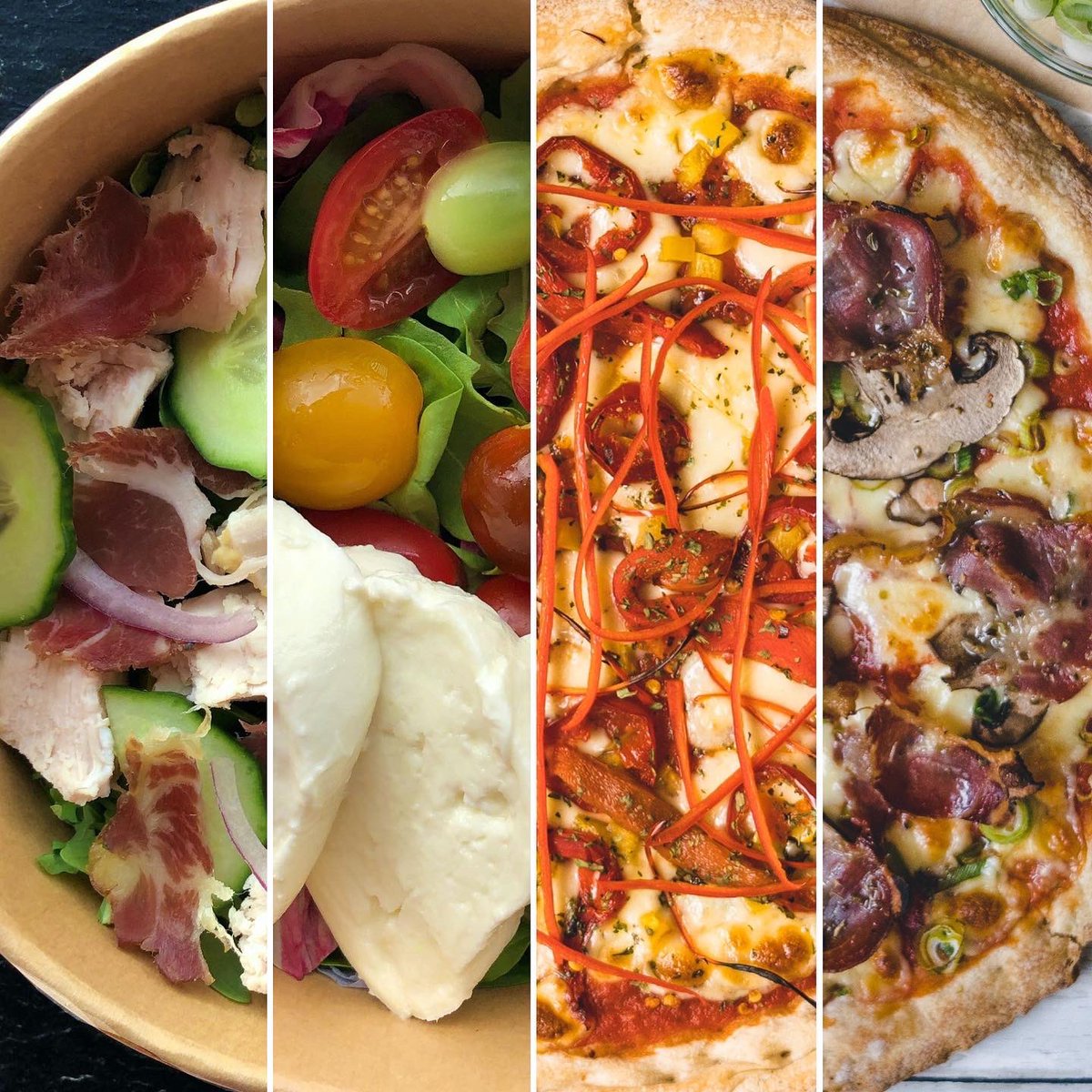 As easy as 1️⃣ 2️⃣ 3️⃣

1️⃣🥗🍕 1 Salad &amp; 1 Pizza £15.99

2️⃣🥗🥗🍕 2 Salads &amp; 1 Pizza £20.99

3️⃣🥗🥗🍕🍕 2 Salads &amp; 2 Pizzas £26.99

Available on Monday &amp; Tuesday from store for delivery or collection.

#mondaymotivation #salad #pizza #eatwell #goodfood #honestfood #naturalfood