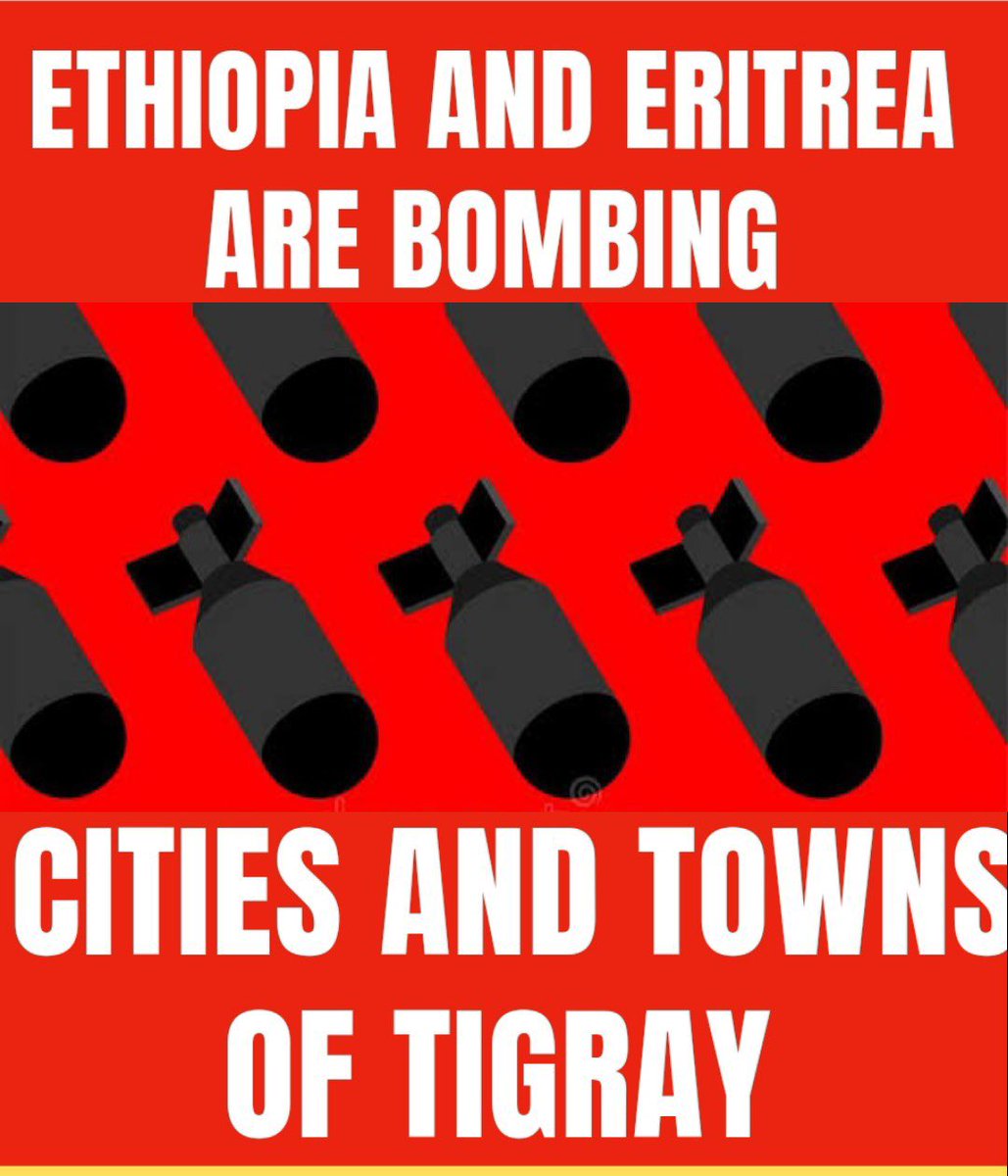 TigrayKwgehEu's tweet photo. Merciless airstrikes were carried out by 🇪🇹 & 🇪🇷 in the following cities and towns of Tigray.
#Alamata
#Korem
#Dengolat
#Mekelle
#Agulae
#Wukro
#Maykinetal
#Werkamba
#Sele
#AbiyAddi
#Adigrat
#Adwa
#Axum
#Shire
#AdiDaero
#Dedebit
#TigrayGenocide #EritreaOutOfTigray
@UN_HRC @un https://t.co/sbUHLaAX6C