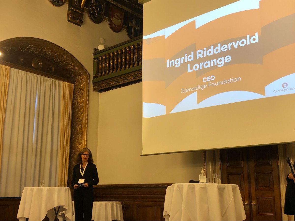 Thanks to Lisbeth Hammer Krog from <a href="/baerumkommune/">Bærum kommune</a>, <a href="/rinamariann/">Rina Mariann Hansen</a> from @Oslokommune and Henriette Gausdal, @sarpsborgkomm for presenting their projects at #NSCSummit

And also a big thanks to <a href="/LorangeIngrid/">Ingrid Lorange</a> and <a href="/Gjensidigestift/">Gjensidigestiftelsen</a> for their huge support!
