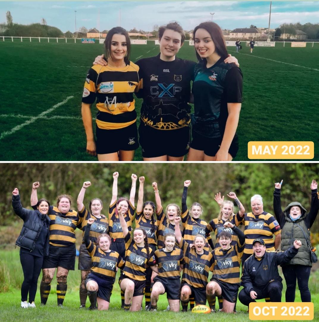 Look how far East Kilbride Ladies team have progressed in a short time with their numbers <a href="/JenMiller_Rugby/">Jen Miller</a> <a href="/PeterBurgon/">Peter Burgon</a> <a href="/ekrfc/">East Kilbride RFC</a> <a href="/EKRugbyAcademy/">EK Rugby Academy</a> <a href="/GlasgowWarriors/">Glasgow Warriors</a> <a href="/ScotWomenSport/">Scottish Women In Sport</a> <a href="/JadeKonkel/">Jade Konkel (JKR)</a>