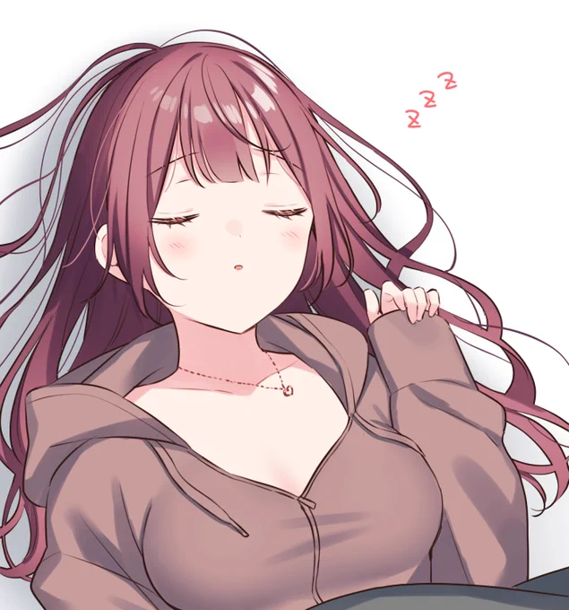 彼女の寝顔 