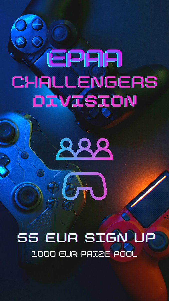 It's here!

The Challenger Division sign up is starting now. Register your team below:

forms.gle/8cHa3CkVSCKKHj…