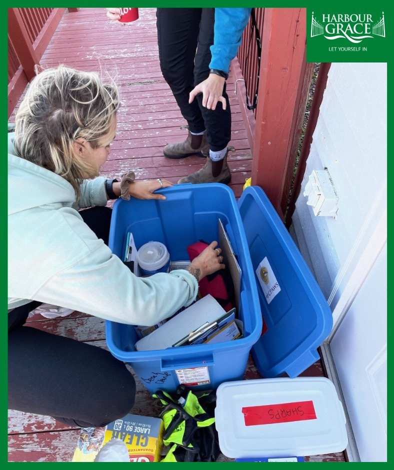 townofhrgrace's tweet photo. Special thanks to @cpawsnl's Katie & Cassidy and to those who turned out yesterday for a successful beach cleanup at the Estuary in Harbour Grace!
https://t.co/M1d21DRigm
#hrgrace #harbourgrace #letyourselfin https://t.co/bSxZsHLU4I
