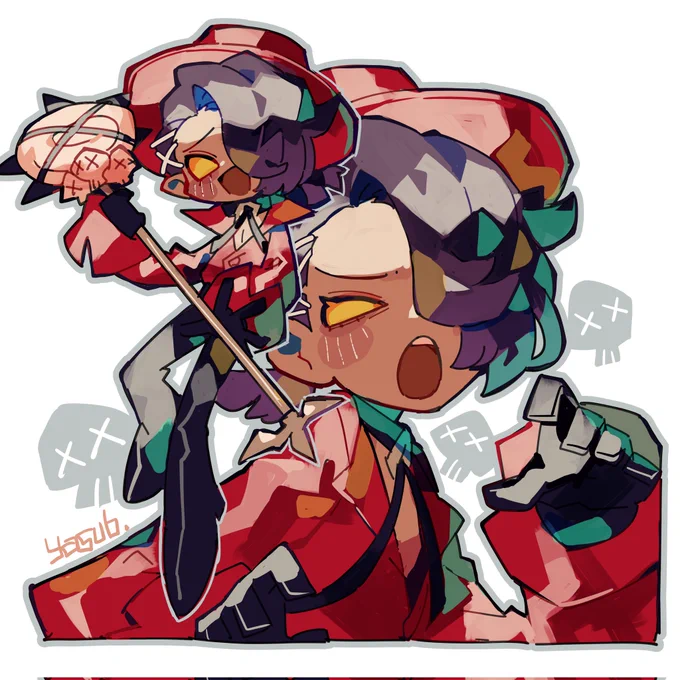 ※クッキーラン擬人化スカル最強!スカル最強! 