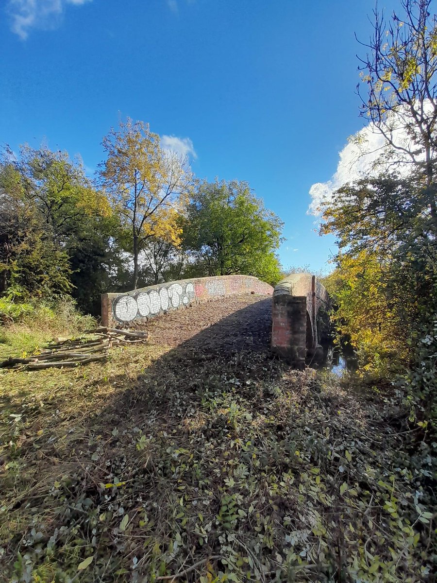 The double arch bridge looks happier in the sunshine following our latest work party in the Syston area.

Interested in helping us? meltonwaterways.org.uk/get-involved/m…

#MOWS #meltonmowbray #Syston #meltonandoakhamwaterwayssociety #canals #rivers #preservation #restoration #saveourwaterways