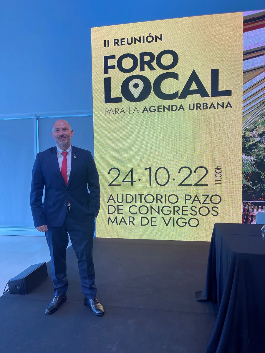 aytobinefar's tweet photo. Termina el II #ForoLocal para la #AgendaUrbana.
#FEMP, donde ha participado el Ayto de #Binéfar, representado por el teniente de alcalde @JCGCazcarra
@mitmagob @fempcomunica https://t.co/0IURQjxR9Z