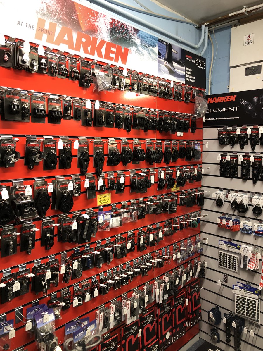 HarkenUK's tweet photo. Harken and Marine Grip branding installed at @Force4Chandlery in #Lymington.

#HarkenUK #Sailing #DeckHardware #Force4 #SailingBoat #Dinghy #Yacht #SailingChandlery #DinghySailing https://t.co/LO7wcwMrpQ