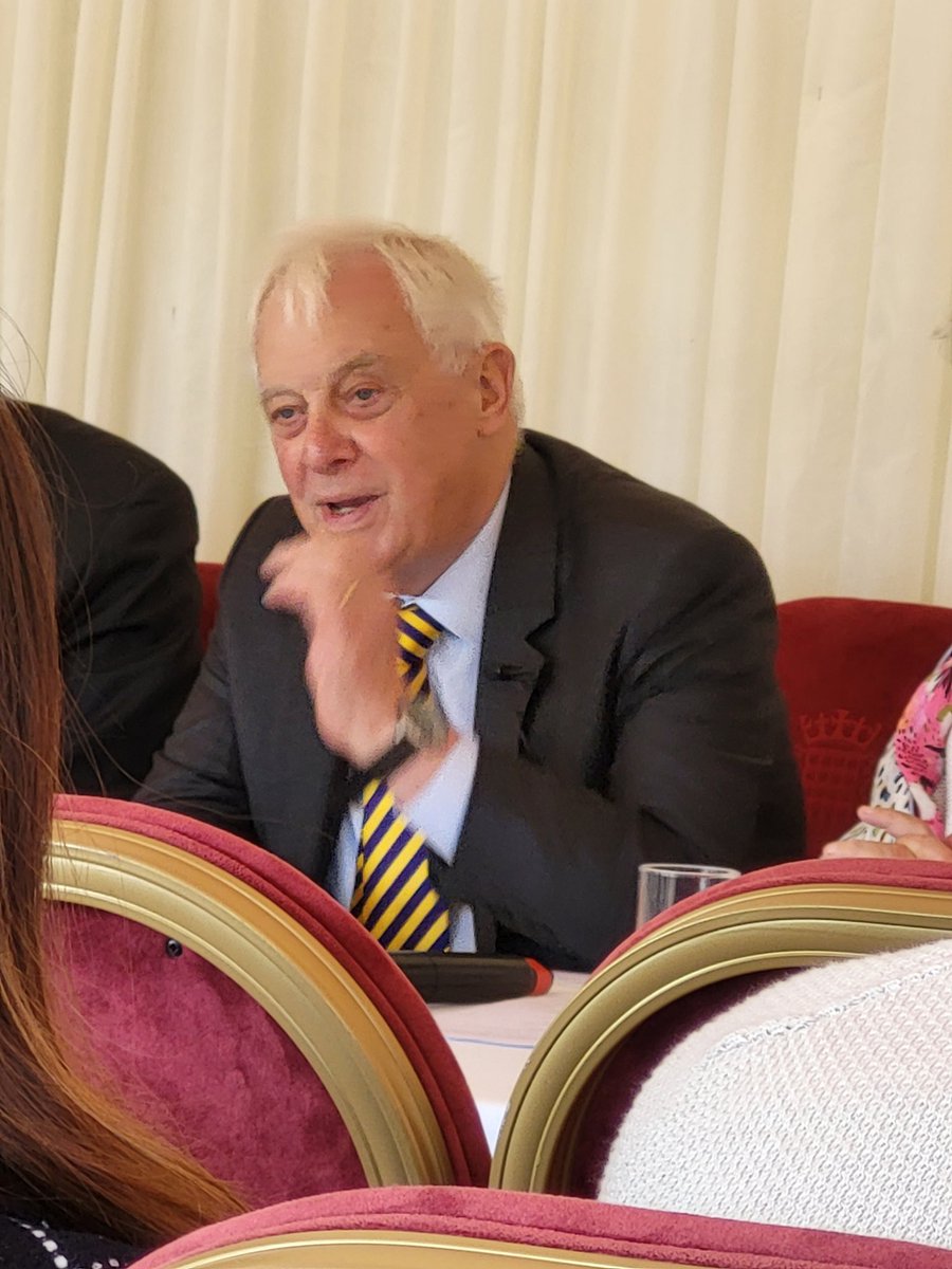 Lord Patten: " #Hongkong is the canary in the mine for how #China will treat all of us. China hates being called out on its action more than anything else."