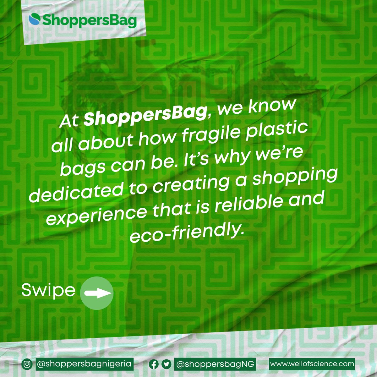 ShoppersbagNG's tweet photo. We care about your shopping experience. Giving you the best one made us create our line of ShoppersBags. Read the full article on the https://t.co/PVnbSbtIOU blog to get more information.
#Sustainability
#ShoppersBag
#WellofScience https://t.co/4AigQ4Pd0u