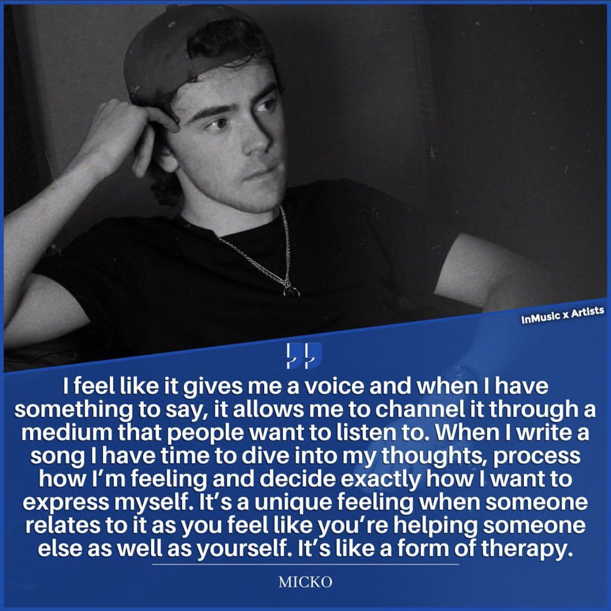 its_micko's tweet photo. Did an interview with @_inmusic_ recently about my music in general and my new song On The Low, check it out 🕺 (Part 1/2)
#rap #music #rappper #hiphop #musicvideo #interview https://t.co/iR6dqmBRuK