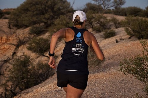 Run Blue tweet media