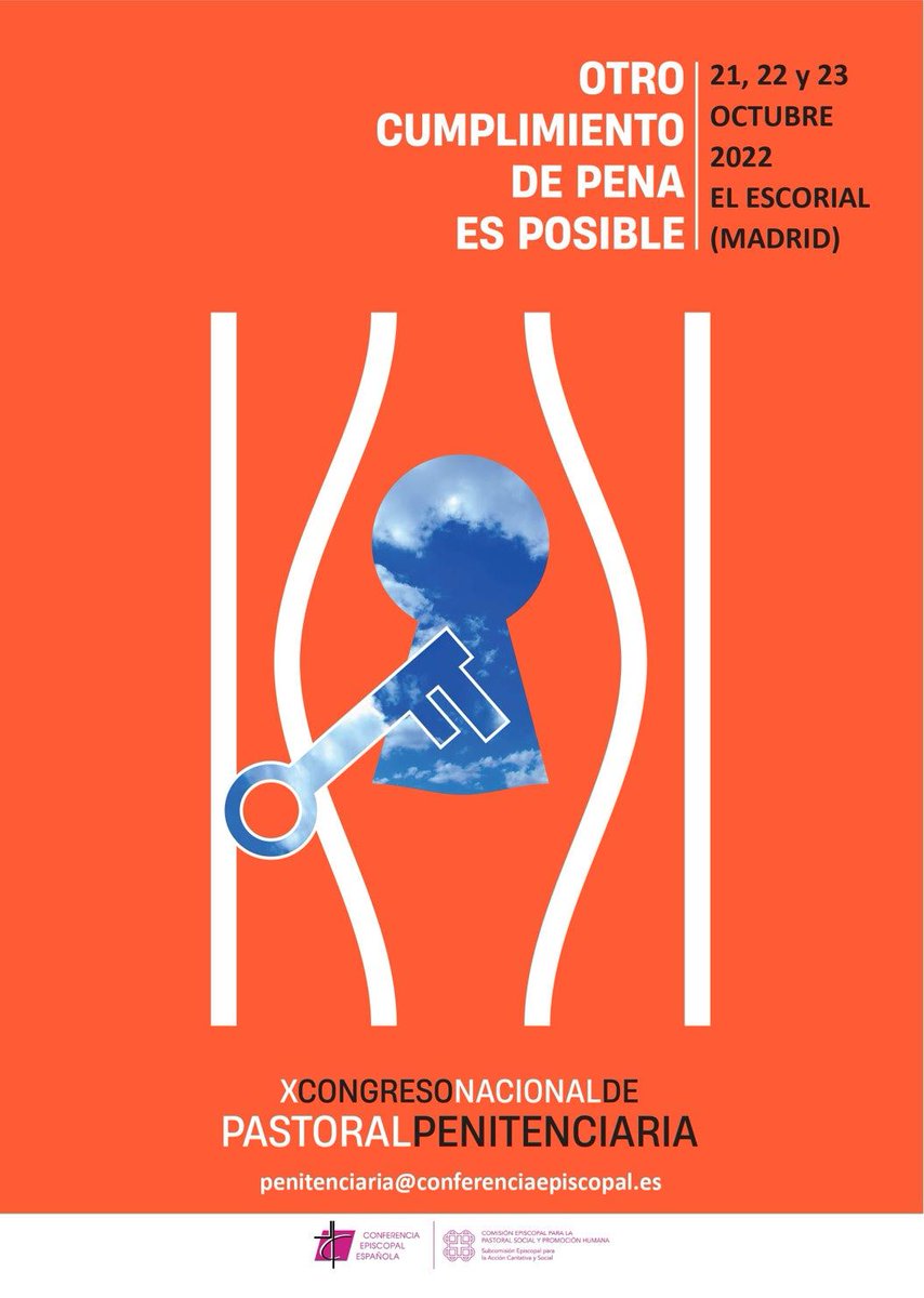 COMUNICADO FINAL y GALERÍA DE FOTOS -> pastoralsocialmadrid.com/x-congreso-pas…
X Congreso de Pastoral Penitenciaria - Otro cumplimiento de la pena es posible