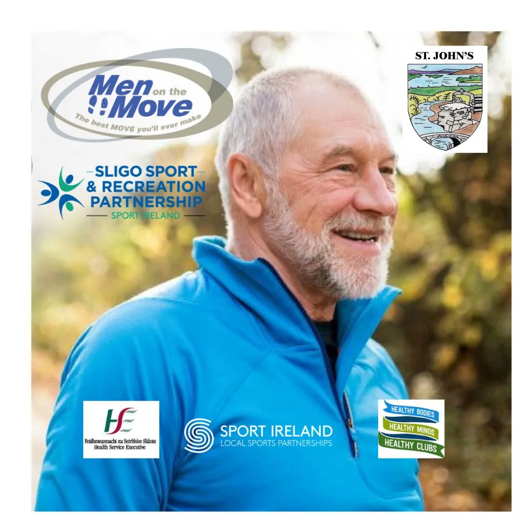 Men on the Move soon starting at St. John's GAA club, open to all men ober 35yrs in the community🙌. Registration this Wed 26th at 7pm at the club house. Fun social men's only training sessions will be every Tues and Thurs evening from 1st Nov💪