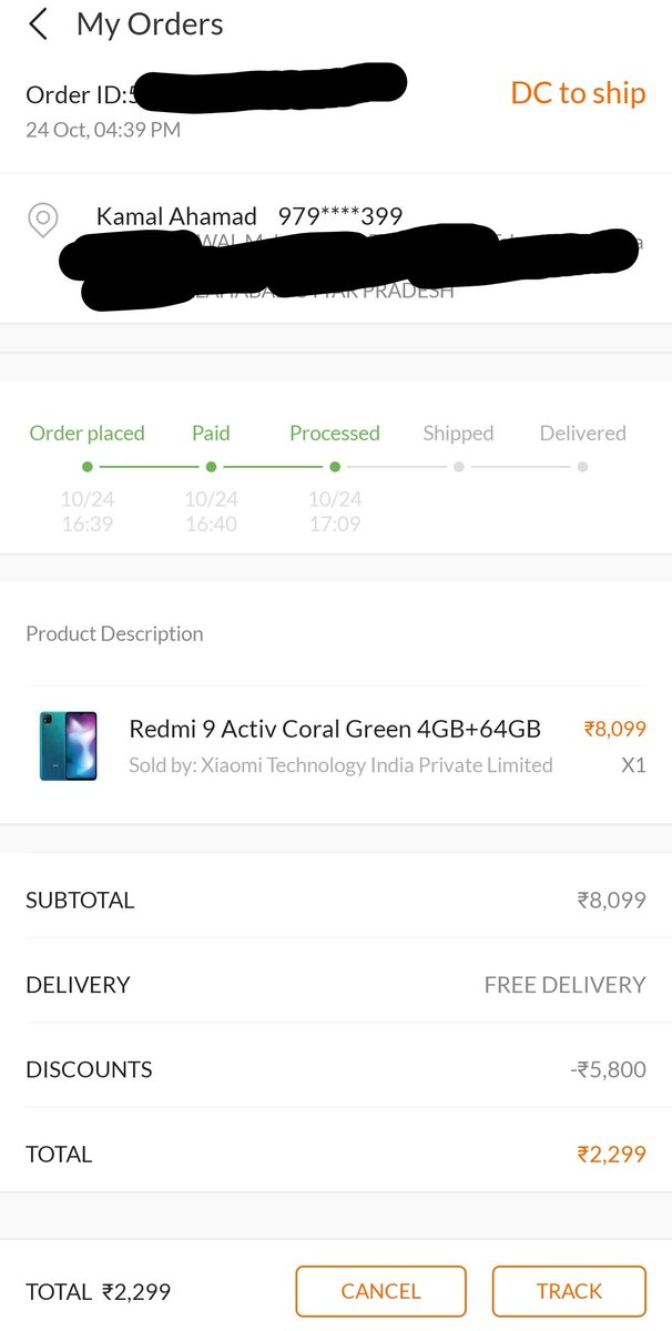 kamalahamad65's tweet photo. I purchased #Redmi9Activ 4GB+64GB for my mother.😍

Coral Green is my favourite colour.🤩

Great deal 🤯

#DiwaliWithMi 🎇 https://t.co/fjj9M1M7EZ