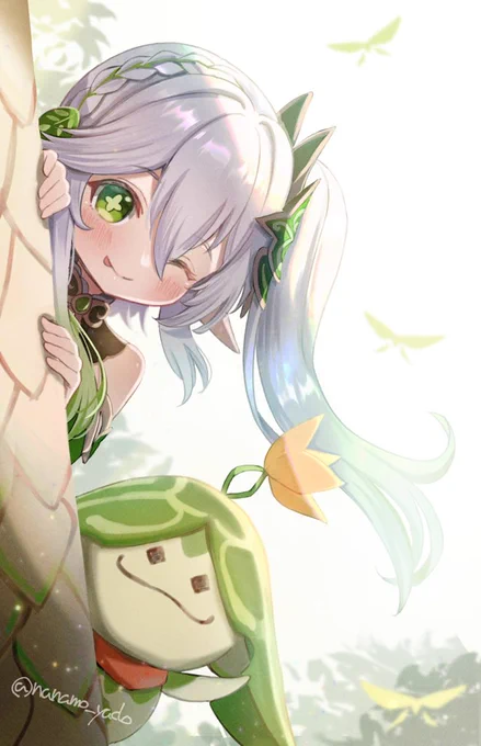 #原神 #Nahida #Genshinlmpact ナヒーダちゃん差分です 