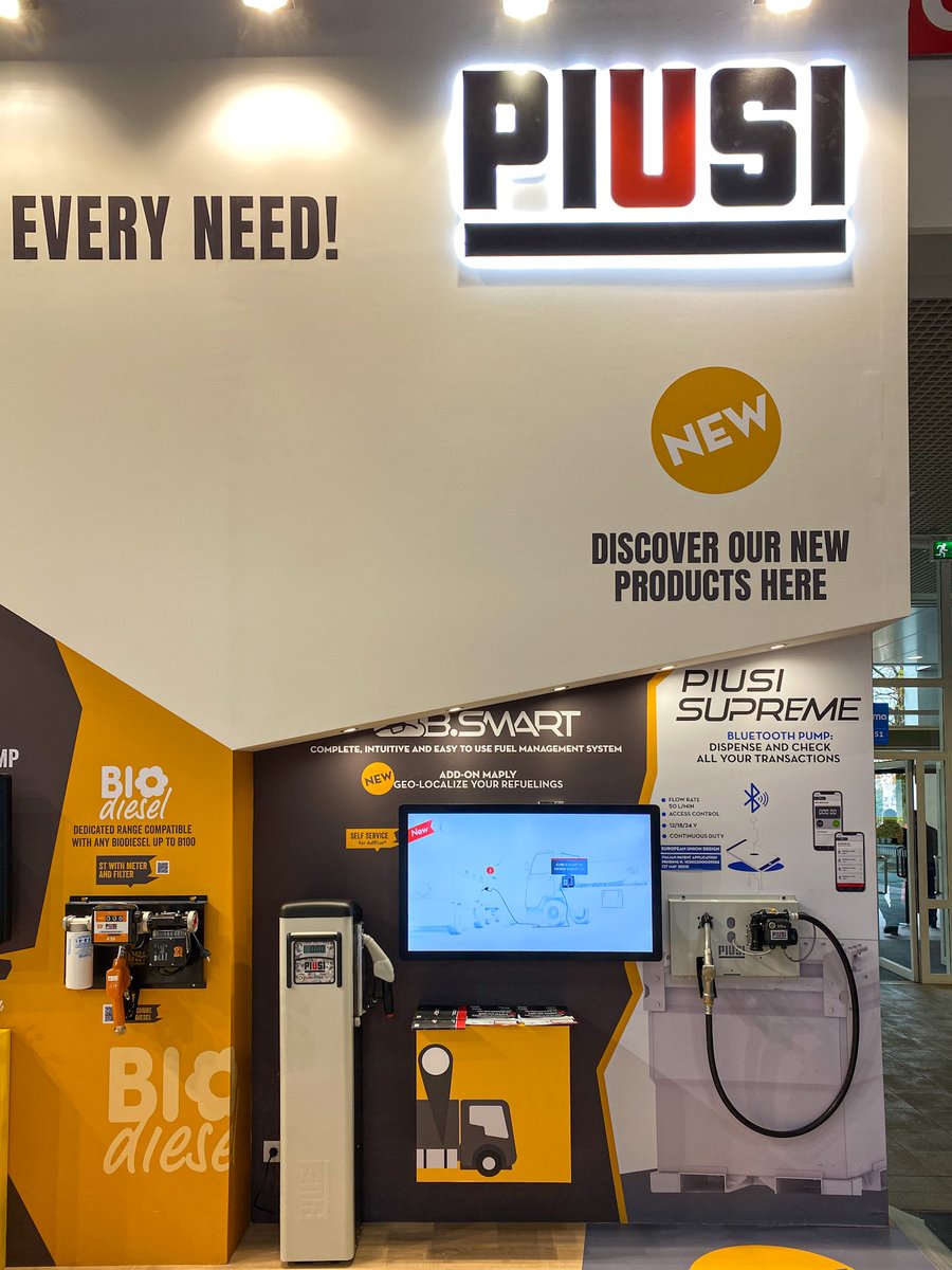 PiusiOfficial's tweet photo. Aprono le porte dell’attesissima edizione 2022 di #Bauma Monaco.

Vi aspettiamo!
📍Hall B5 | stand 151
🗓 24-30 ottobre
#baumamunich #piusi #offroadrange #supreme #maply #bsmart #atex #refueling #fair #international #tradeshow https://t.co/oBZSZqlHVf