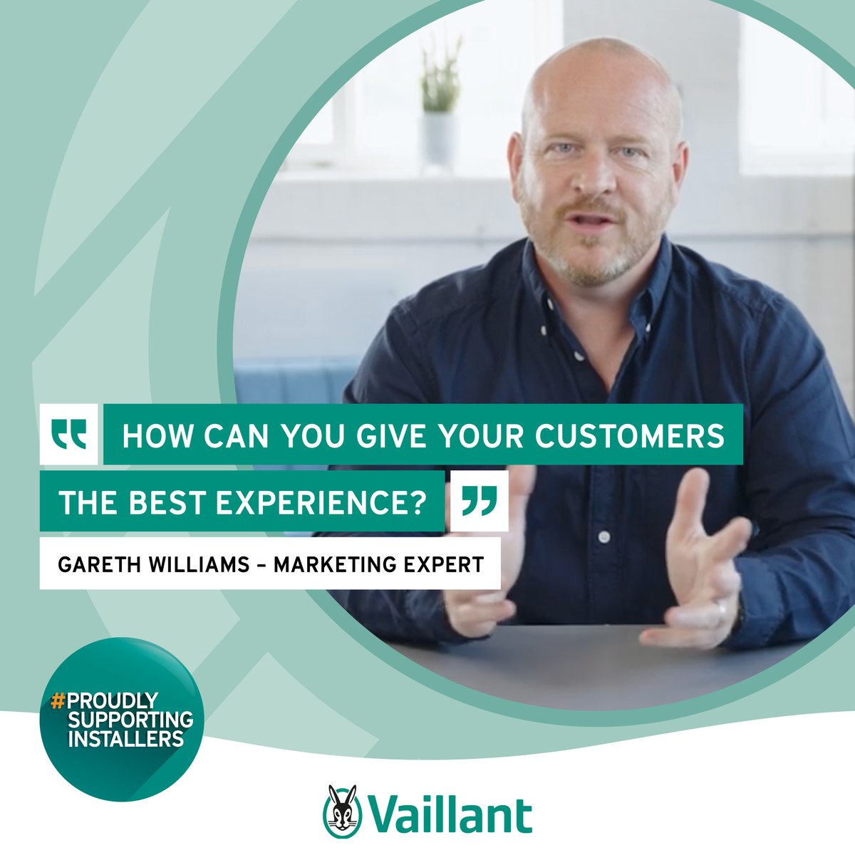 In our brand new video series, smartTALKS, marketing expert Gareth Williams will guide you through the process of providing a good customer experience. Login to your Advance account at vaillant-advance.co.uk to learn more!