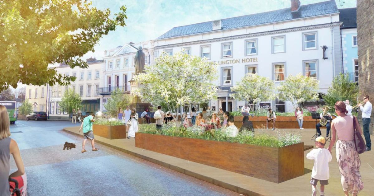 The future of Brecon town centre - Have your say.

A drop-in session for the final phase of the consultation aimed at improving the public spaces within Brecon town centre, will take place on Wednesday 2 November, between 3.30pm and 6.30pm at Y Gaer, Brecon.