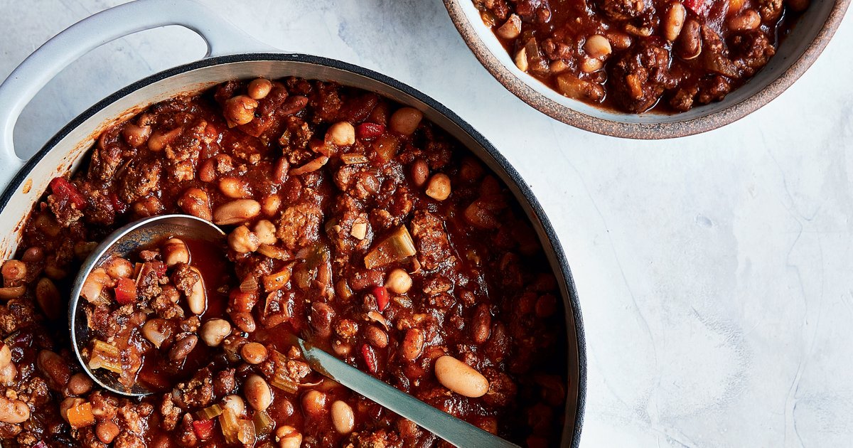 Spicy Bloody Mary mix can provide the base for much more than cocktails—just ask Nashville chef Maneet Chauan what she uses in her slow-cooker chili: ow.ly/KTcG50Libp7