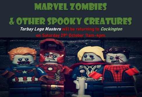 This half-term embark on our creepy crawly & creatures trail. Then hang out & build monstrous Lego inventions thanks to Torbay Lego Masters who will be here on Sat 29 Oct. Fancy dress is strongly encouraged–it is Halloween after all! See you there! ow.ly/AmlO50LhsOz