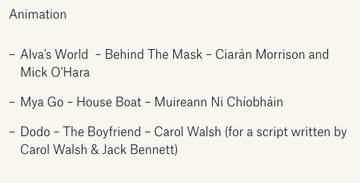 DoubleZCreative's tweet photo. Good luck to everyone attending the #Zebbie Awards this evening! We are delighted to be nominated for animation screenwriting for @KavaleerTweets @alvas_world 'Behind The Mask' 🤞
Thanks @WritersGuildIRL for the nod and best of luck to our fellow nominees Muireann, Carol &amp; Jack! https://t.co/mOFkGyhAxP