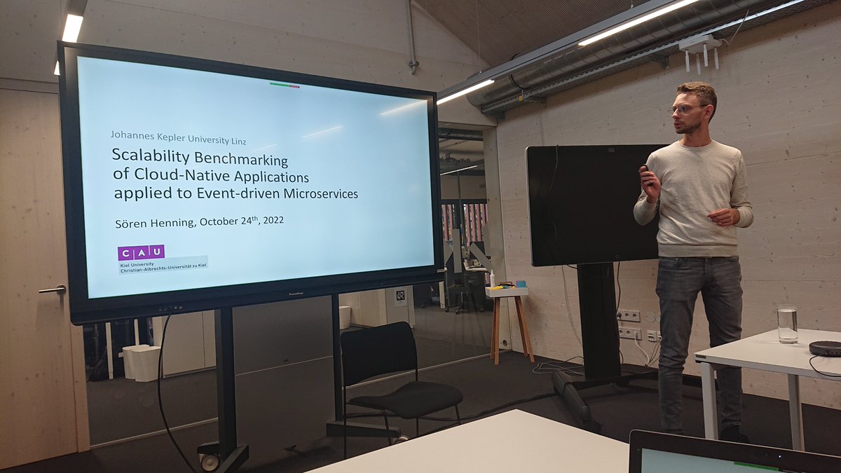 <a href="/henning_soeren/">Sören Henning</a> giving an invited talk <a href="/jkulinz/">JKU - Johannes Kepler Universität Linz</a> at the #litCPSlab JKU/<a href="/Dynatrace/">Dynatrace</a> Co-Innovation Lab