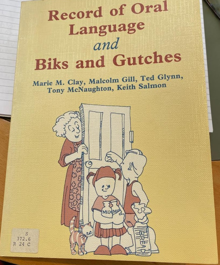lovethatsmile's tweet photo. Record of Oral Language and Biks and Gutches. This may come as a shock to many people. Dame Marie Clay did use nonsense words to assess children. #statelibraryofvictoria #whyhistorymatters #SOR https://t.co/1DHsZiGiiA